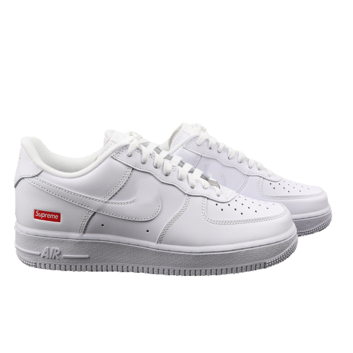 High-quality Air Force No.1 sneakers, women's thick-soled casual commuter white shoes, men's AF1 leather flat sports trendy shoes