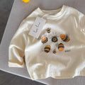 Tongxingyuan children's cartoon T-shirt, spring/autumn new boys' tops, baby long-sleeve trendy girls' base shirt, pure cotton T-shirt