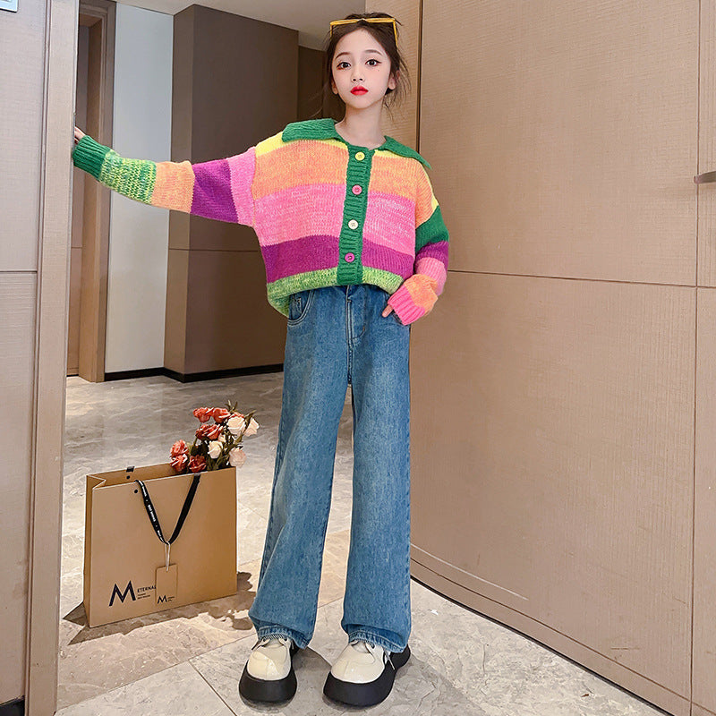 Girl's trendy sweater