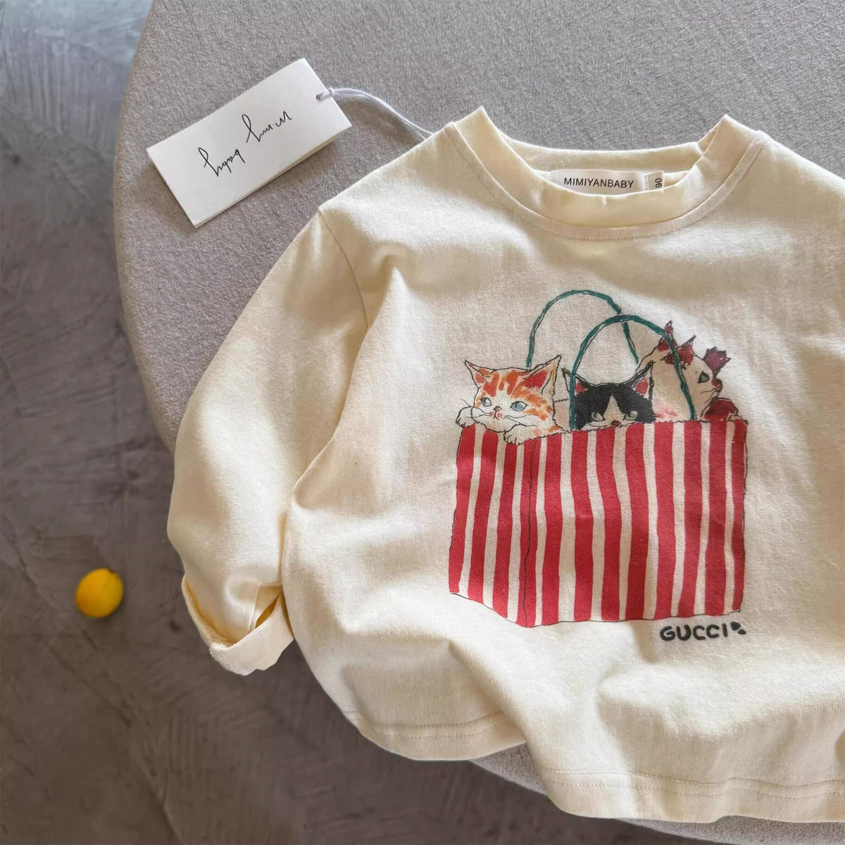 Tongxingyuan children's cartoon T-shirt, spring/autumn new boys' tops, baby long-sleeve trendy girls' base shirt, pure cotton T-shirt