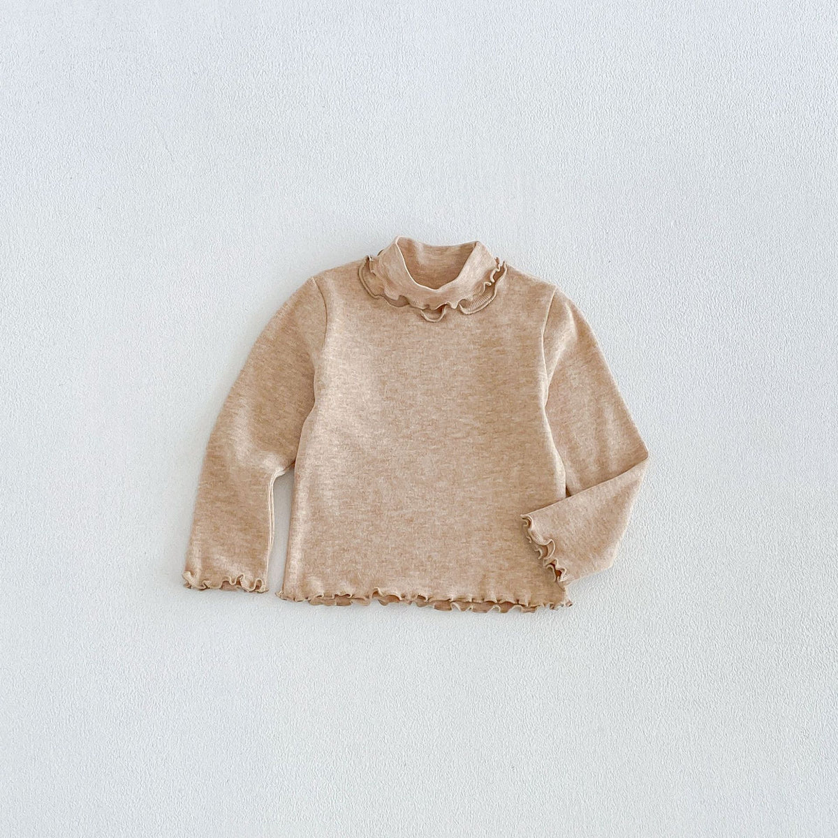 Girls' Side Base Layer 2026 Winter Baby Girl Thickened Mid-Turtleneck Inner Layer, Children's Winter Wear zdy6775