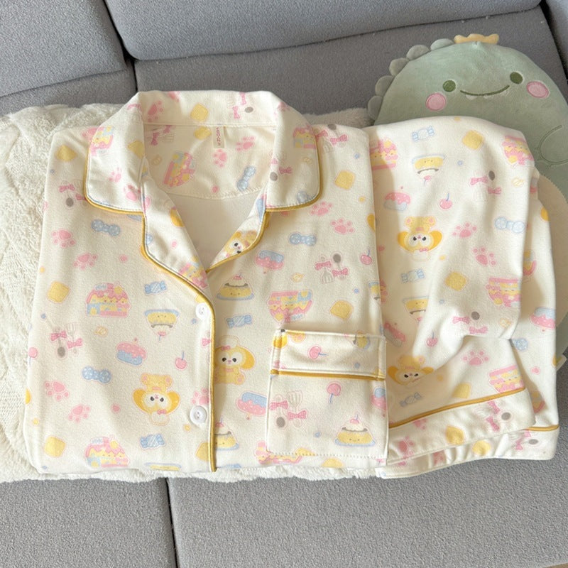 Miffy Rabbit Velvet Pajamas for Women, 2026 New Spring/Autumn/Winter Thickened Coral Plush Cute Girly Loungewear
