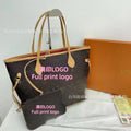 Ladies large capacity tote shoulder bag