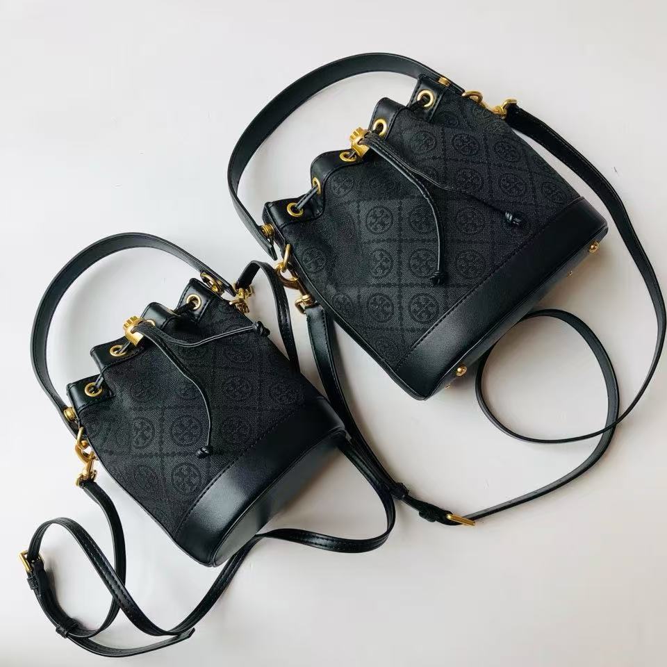 24TB Year of the Dragon New Canvas Cowhide One Shoulder Crossbody Fashion Trend Drawstring Bucket Bag Wine Bucket Pillow Tote Bag