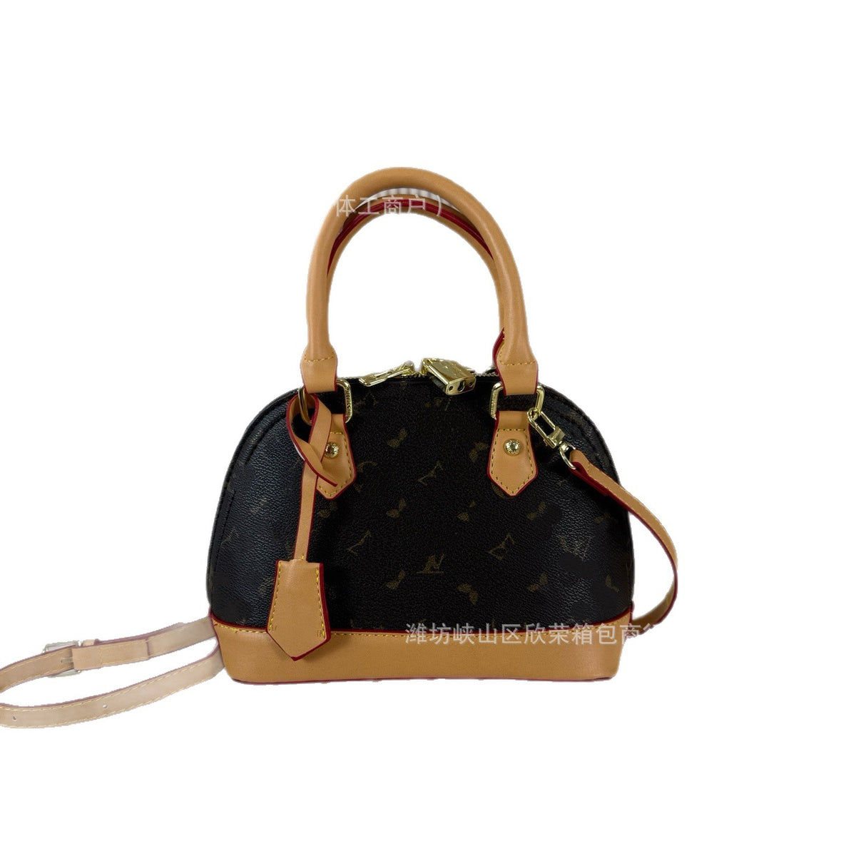 Monogram high-end single-shoulder women's bag