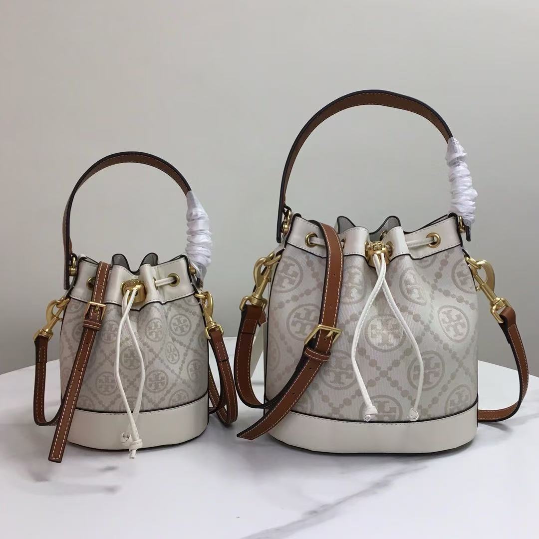 24TB Year of the Dragon New Canvas Cowhide One Shoulder Crossbody Fashion Trend Drawstring Bucket Bag Wine Bucket Pillow Tote Bag