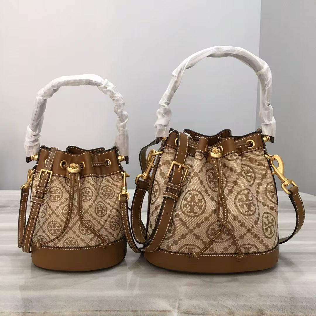 24TB Year of the Dragon New Canvas Cowhide One Shoulder Crossbody Fashion Trend Drawstring Bucket Bag Wine Bucket Pillow Tote Bag