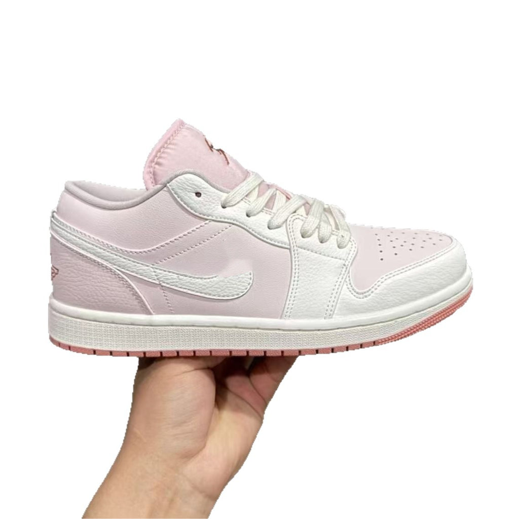 Putian Pure Original High-Quality Spring/Summer New Qiao 1 White Pink Men's and Women's Shoes Campus Trendy Fashionable Casual Board Shoes