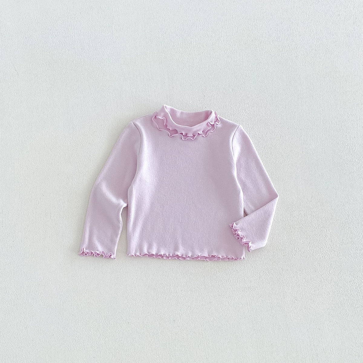 Girls' Side Base Layer 2026 Winter Baby Girl Thickened Mid-Turtleneck Inner Layer, Children's Winter Wear zdy6775