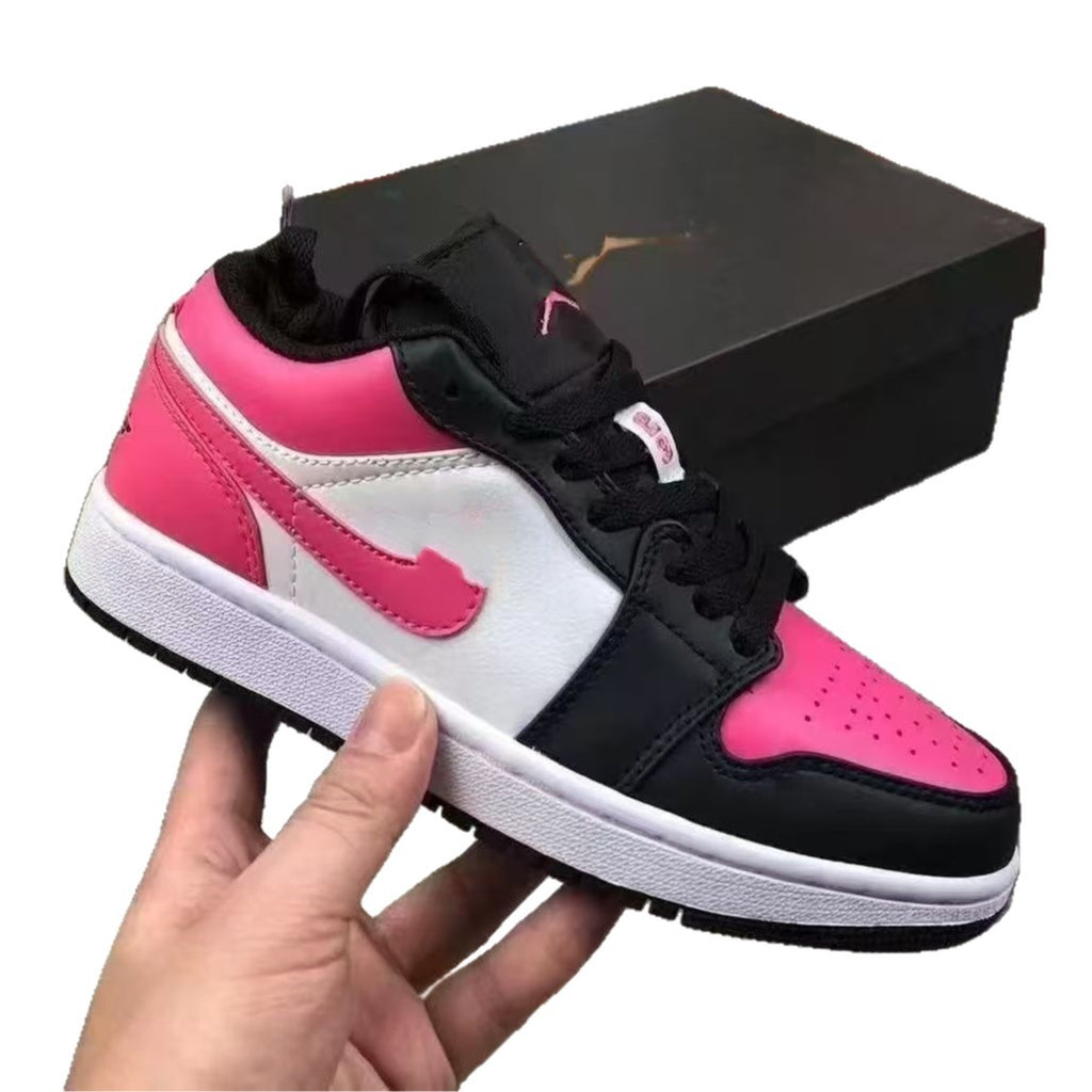 Putian Pure Original High-Quality Spring/Summer New Qiao 1 Hot Watermelon Pink Aj Men's and Women's Shoes Campus Trendy Casual Board