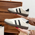 Women's spring flats, high-end versatile soft-soled casual women's moral training shoes, comfortable and comfortable for feet, Argan shoes for women, new autumn arrival