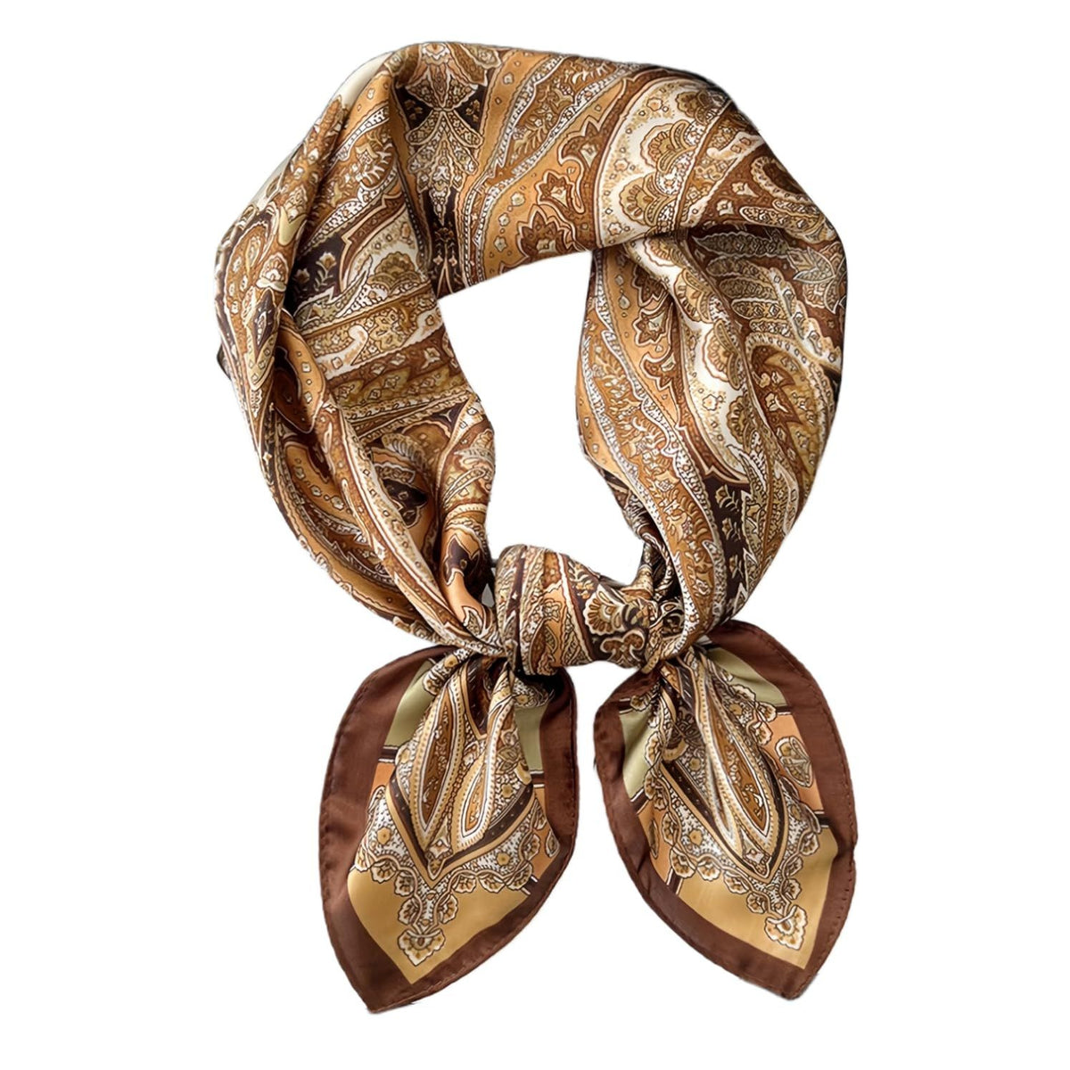 Silky Satin Printed Scarf