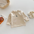 Children's German velvet base shirt 0-5 years old winter small left small right girl foreign style cartoon with boys' winter clothes AY648