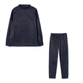 Fall/Winter 2023 Women's Sweatshirt Set Amazon AliExpress High-neck Casual Solid Color Pants Two-Piece Set