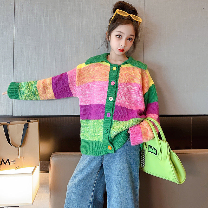 Girl's trendy sweater