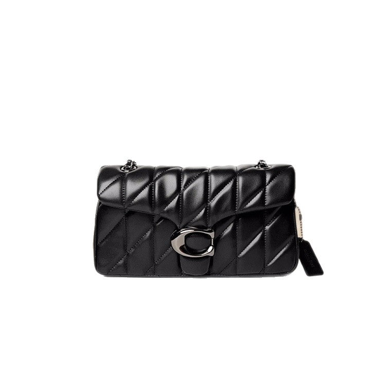 Ko C lambskin Tabby26 diamond lattice Dionysian bag light luxury fashion chain hand-to-hand crossbody shoulder armpit women's bag