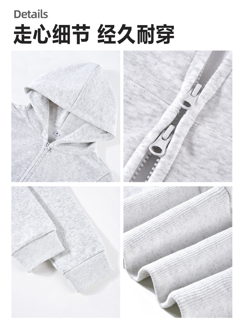 Gray sportswear women's autumn 2026 new women's Korean style casual petite sweatshirt jacket two-piece set