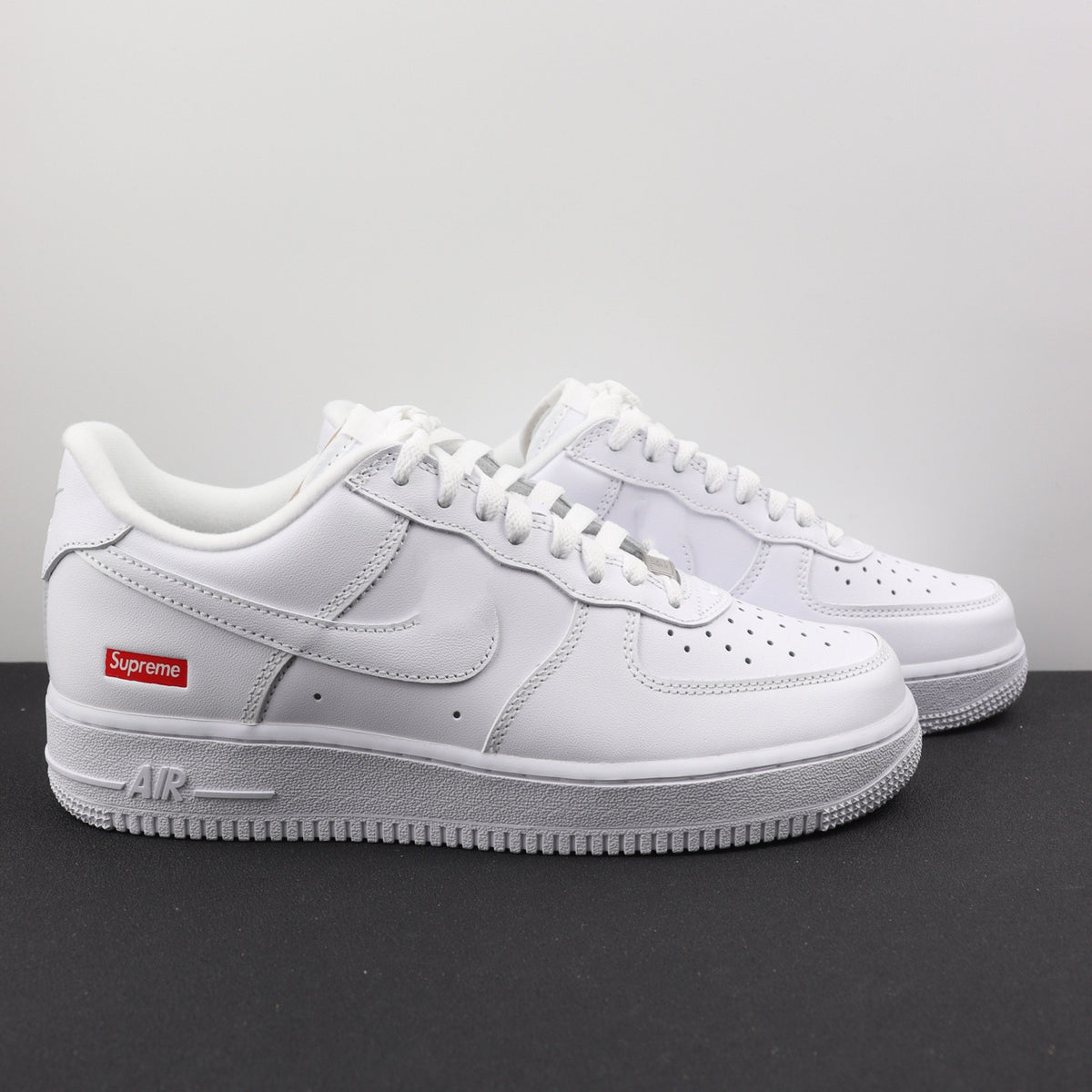 High-quality Air Force No.1 sneakers, women's thick-soled casual commuter white shoes, men's AF1 leather flat sports trendy shoes