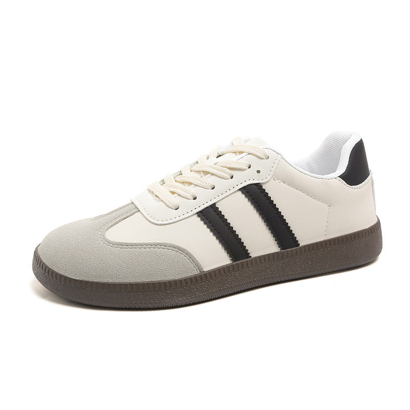 Women's spring flats, high-end versatile soft-soled casual women's moral training shoes, comfortable and comfortable for feet, Argan shoes for women, new autumn arrival