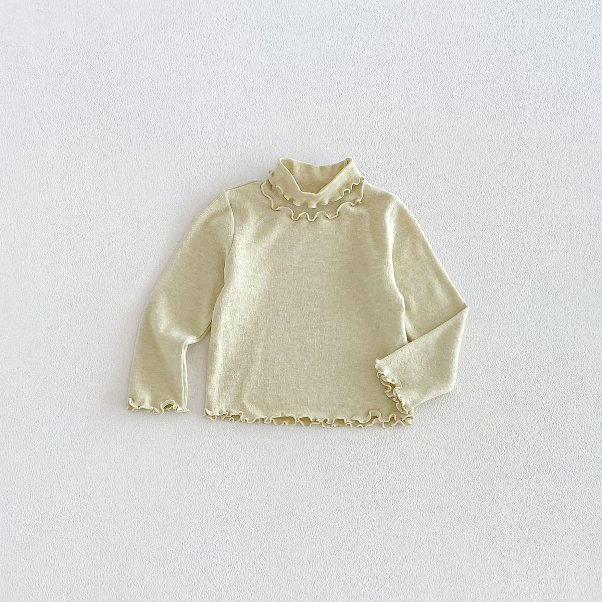 Girls' Side Base Layer 2026 Winter Baby Girl Thickened Mid-Turtleneck Inner Layer, Children's Winter Wear zdy6775