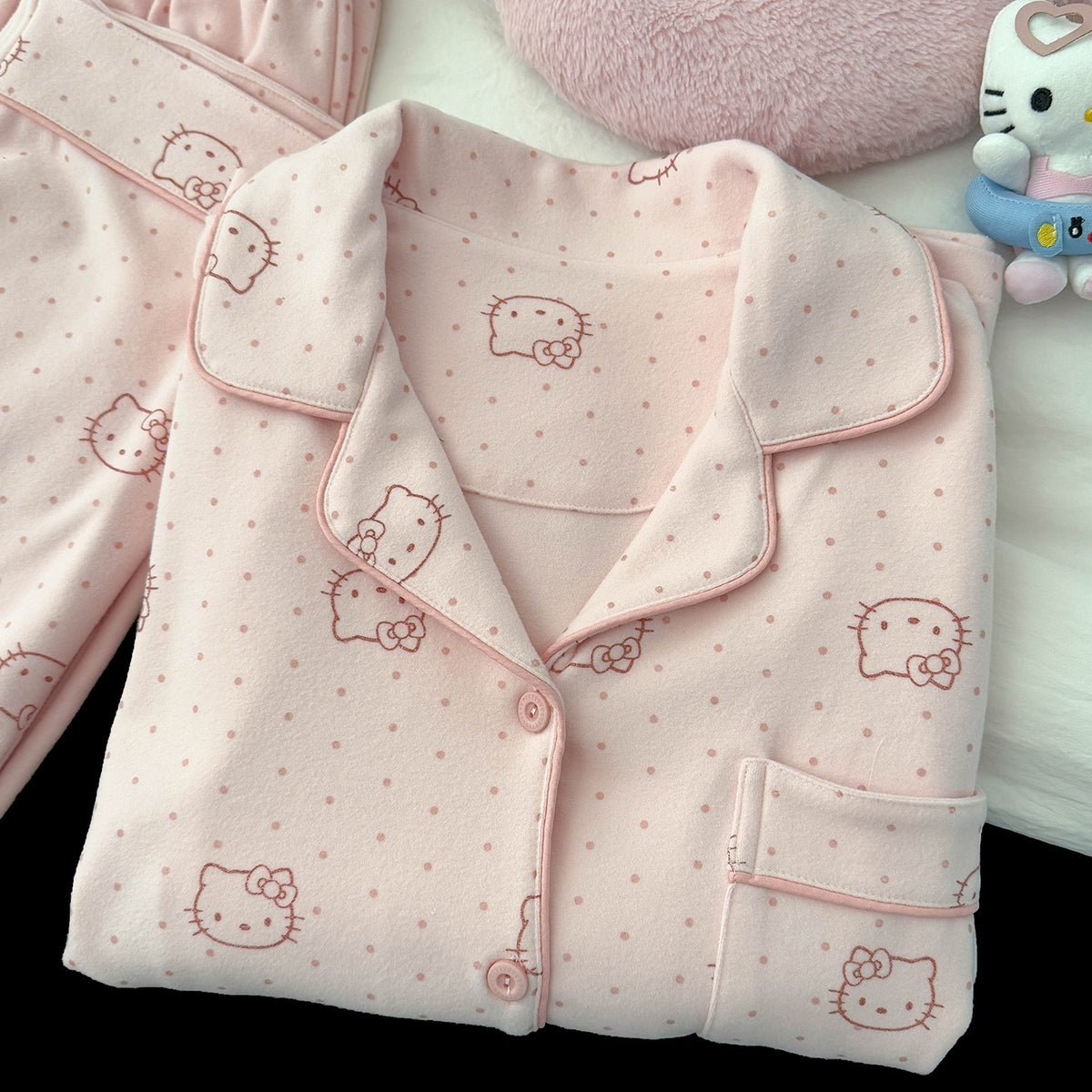 Miffy Rabbit Velvet Pajamas for Women, 2026 New Spring/Autumn/Winter Thickened Coral Plush Cute Girly Loungewear