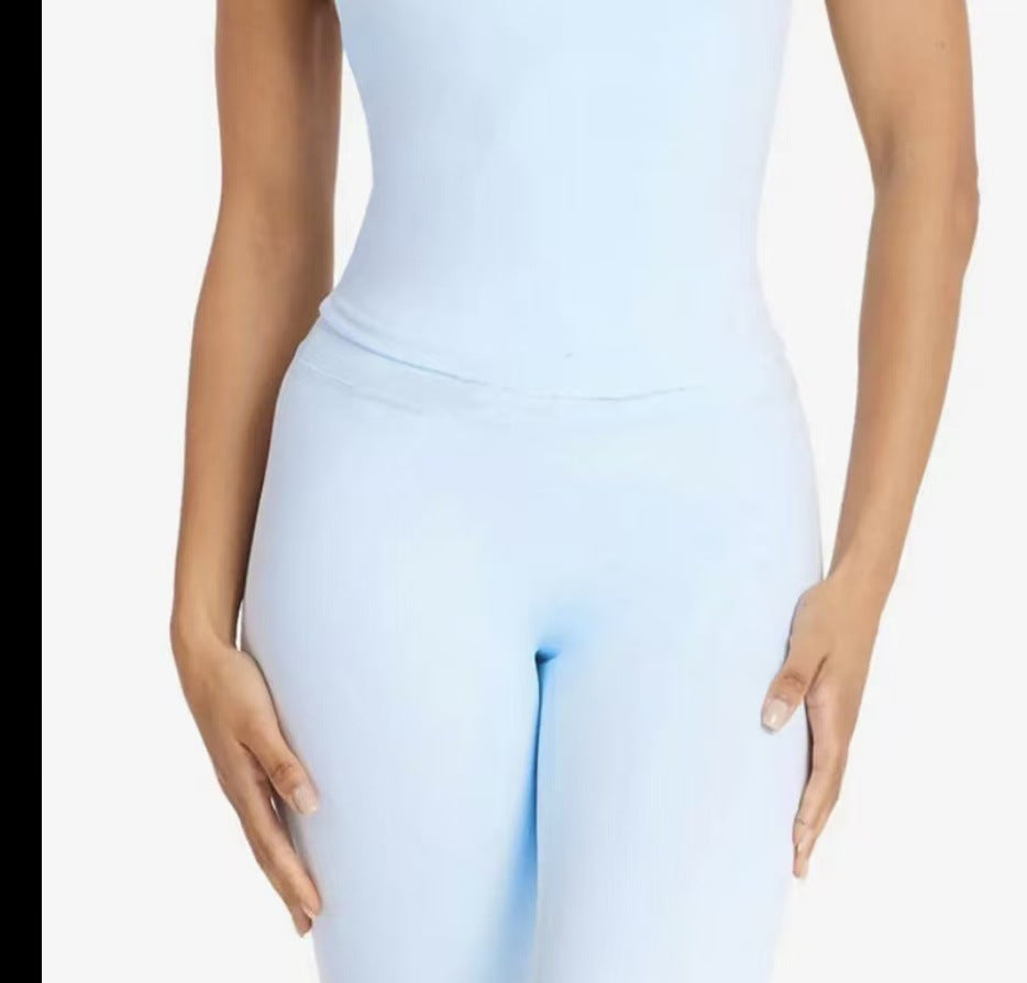 Women's yoga V-neck bra women's shockproof gathering bra high elasticity quick dry buttocks lifting sports fitness pants