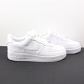 High-quality Air Force No.1 sneakers, women's thick-soled casual commuter white shoes, men's AF1 leather flat sports trendy shoes