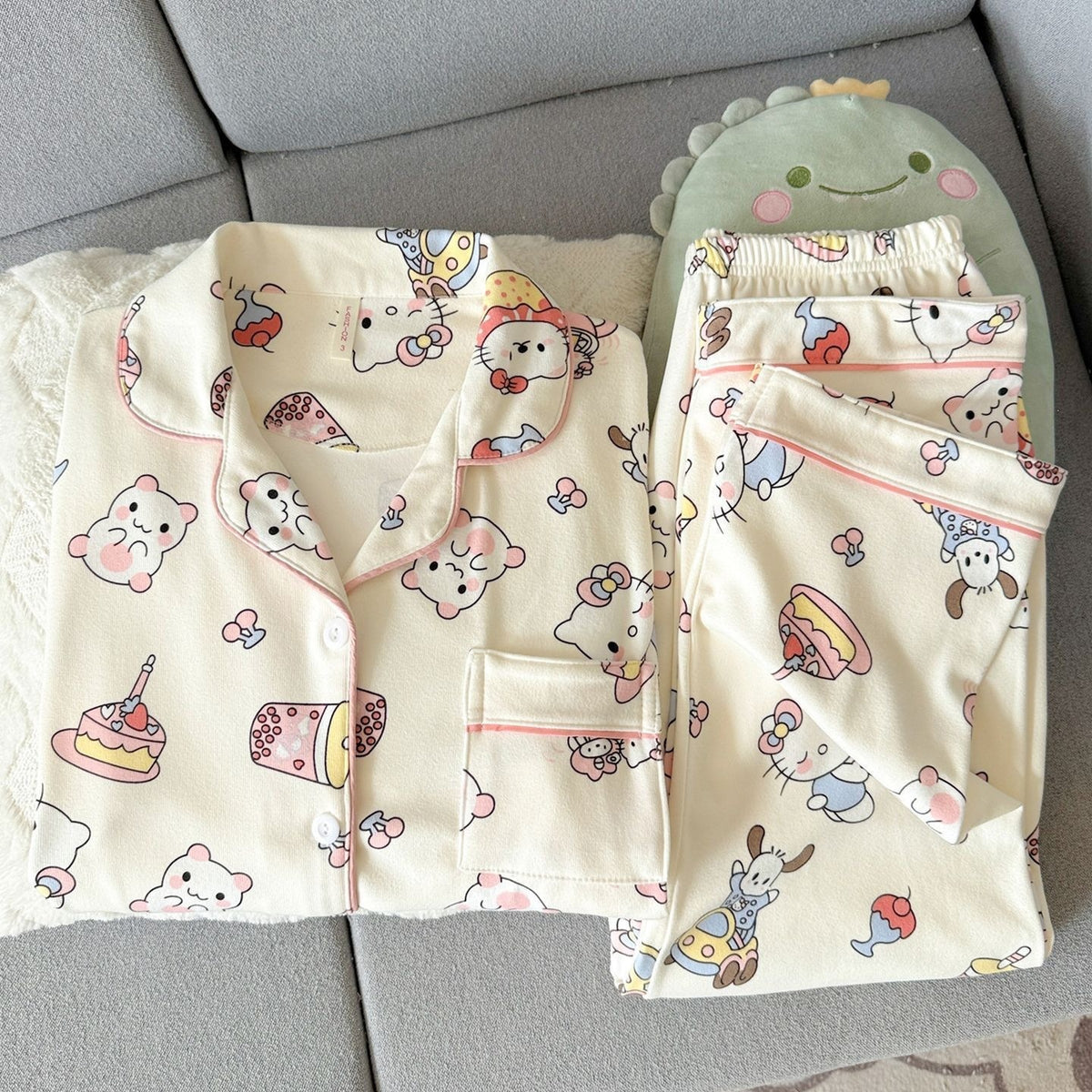 Miffy Rabbit Velvet Pajamas for Women, 2026 New Spring/Autumn/Winter Thickened Coral Plush Cute Girly Loungewear