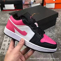 Putian Pure Original High-Quality Spring/Summer New Qiao 1 Hot Watermelon Pink Aj Men's and Women's Shoes Campus Trendy Casual Board