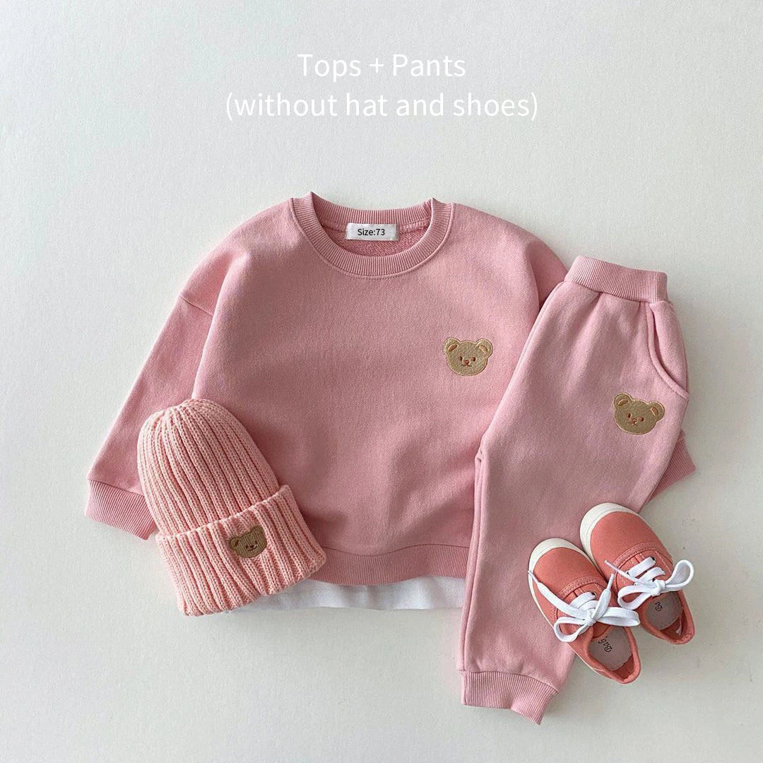 Baby's Long Sleeve Hooded Tracksuit