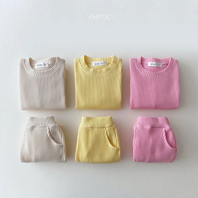 Baby's long sleeve Tracksuit Tops+Pants