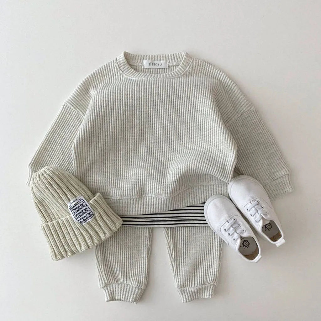 Baby's long sleeve Tracksuit Tops+Pants