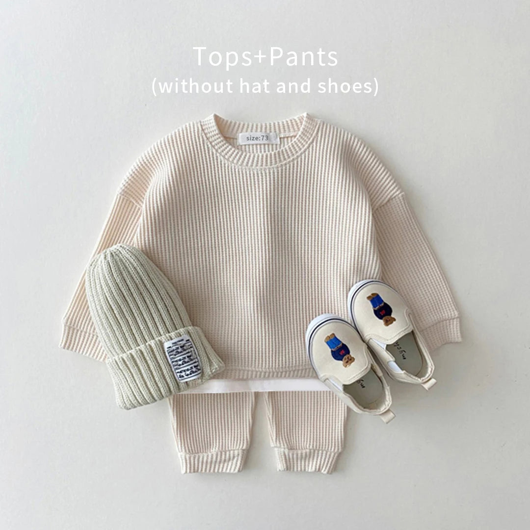 Baby's long sleeve Tracksuit Tops+Pants