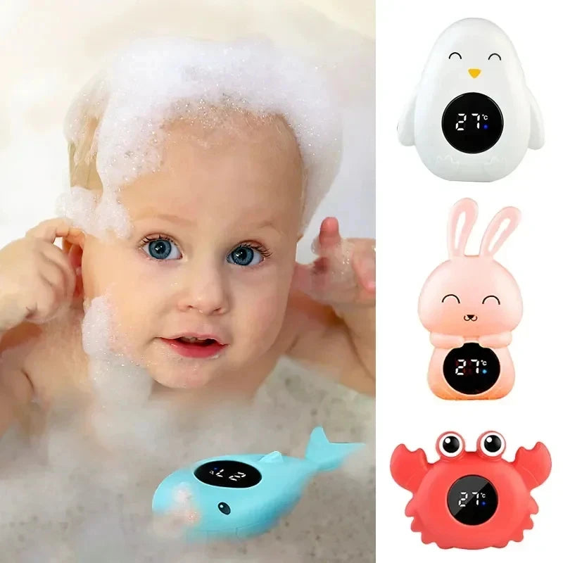 Baby Bath Temperature LED Display Temperature Meter Floating Digital Water Baby Bath Temperature Meter Tester Safety Cartoon