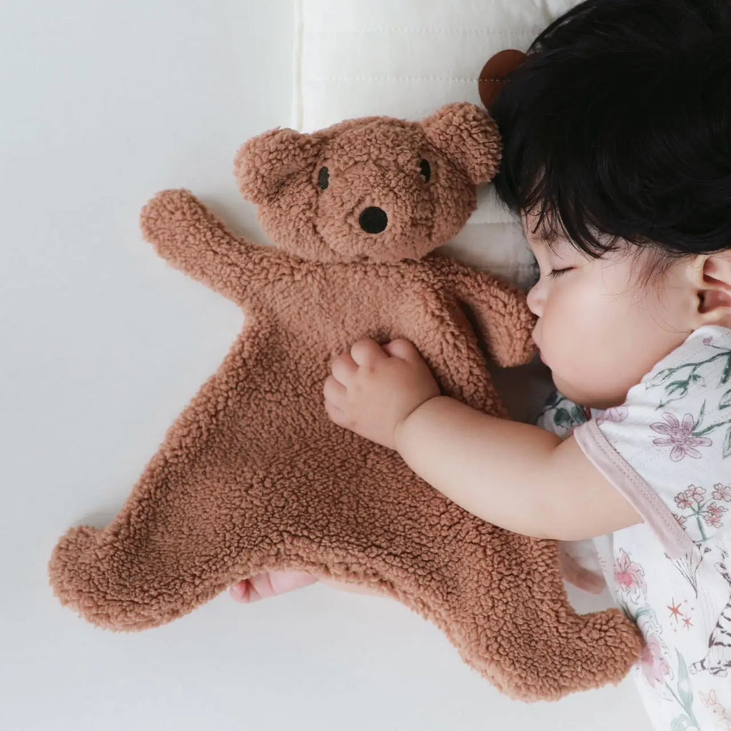 Baby Soothing Doll for Newborn Accessories Photography Props Cute Bear Baby Sleeping Doll Baby Care Soft Plush Dolls