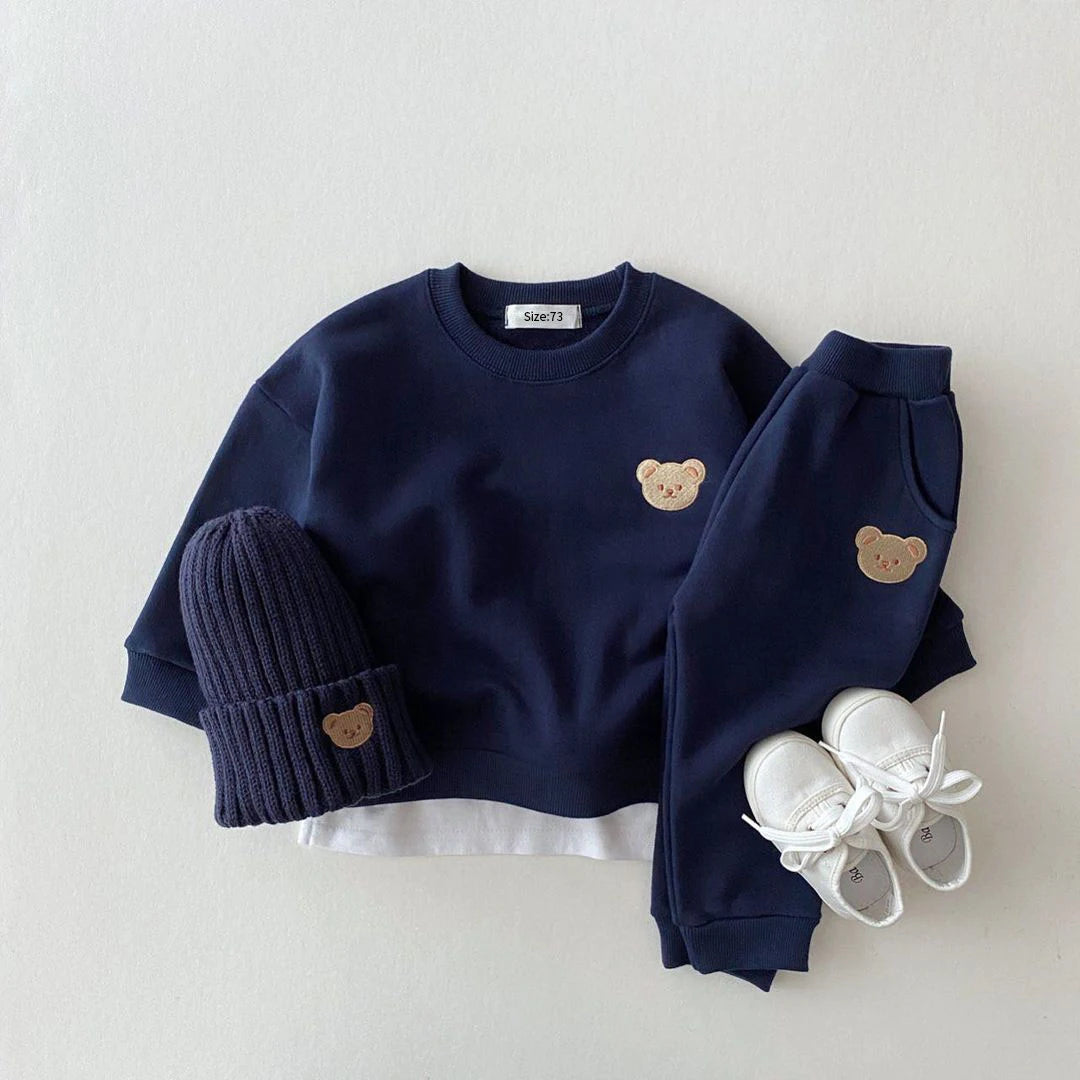 Baby's Long Sleeve Hooded Tracksuit