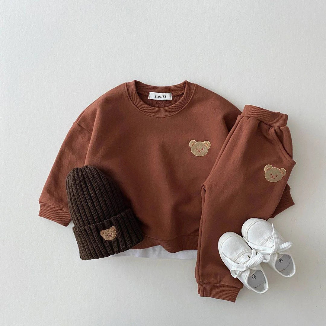 Baby's Long Sleeve Hooded Tracksuit