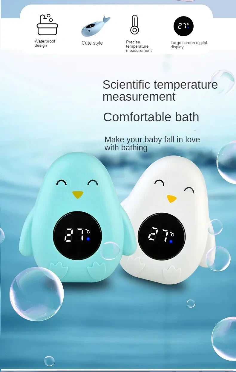 Baby Bath Temperature LED Display Temperature Meter Floating Digital Water Baby Bath Temperature Meter Tester Safety Cartoon