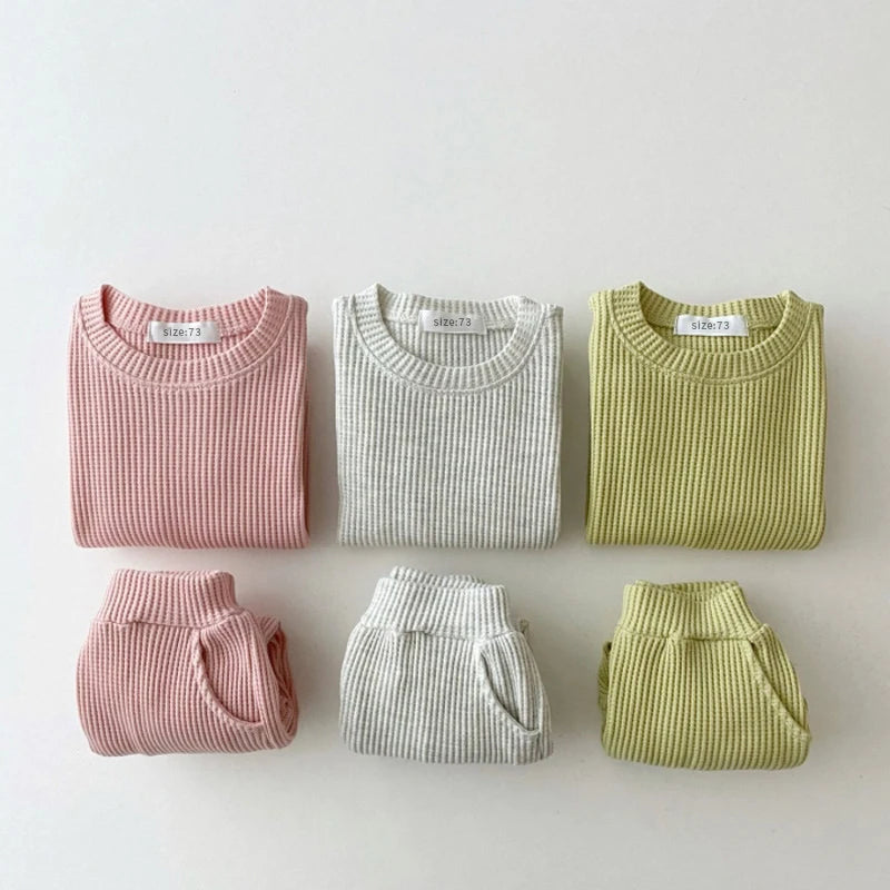 Baby's long sleeve Tracksuit Tops+Pants