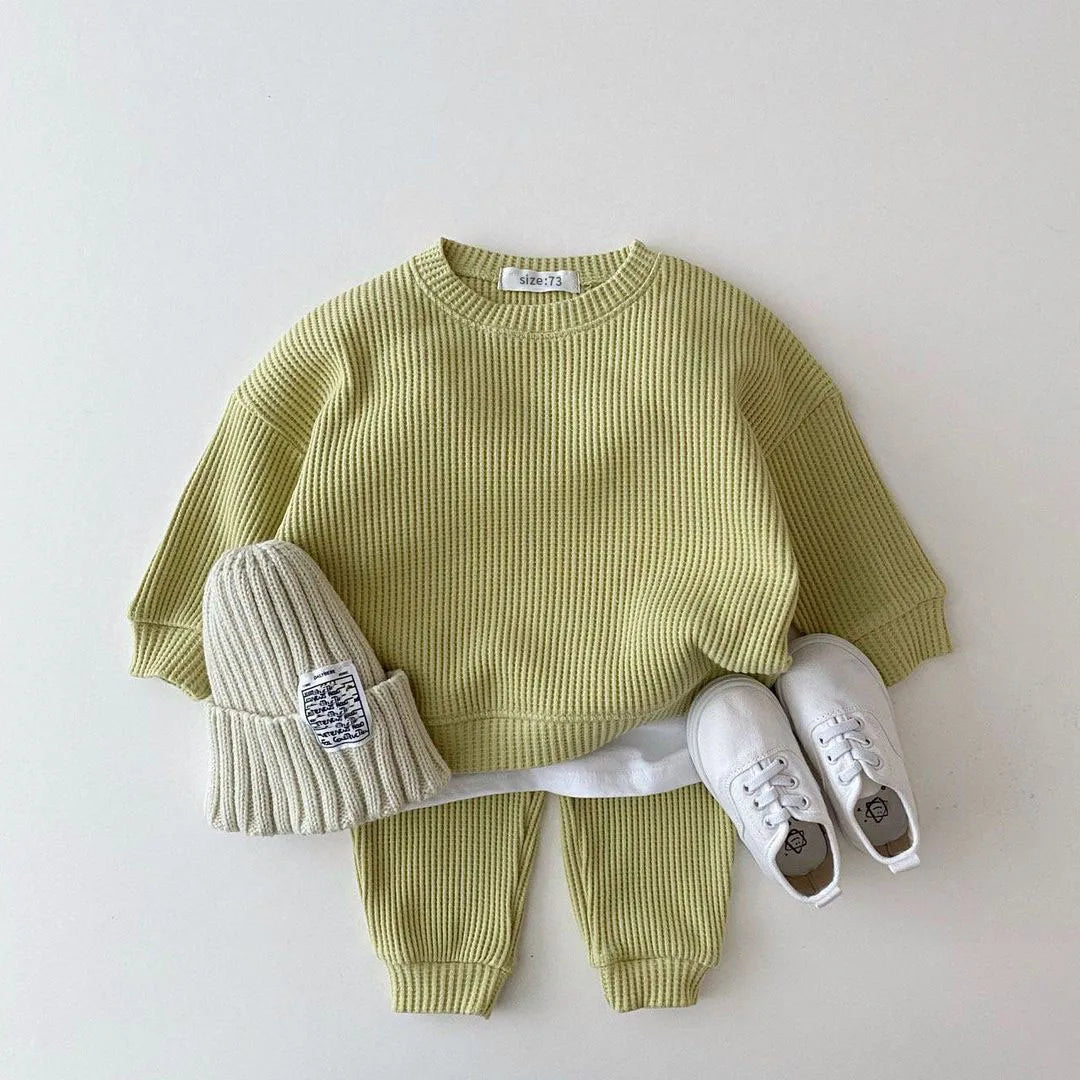 Baby's long sleeve Tracksuit Tops+Pants