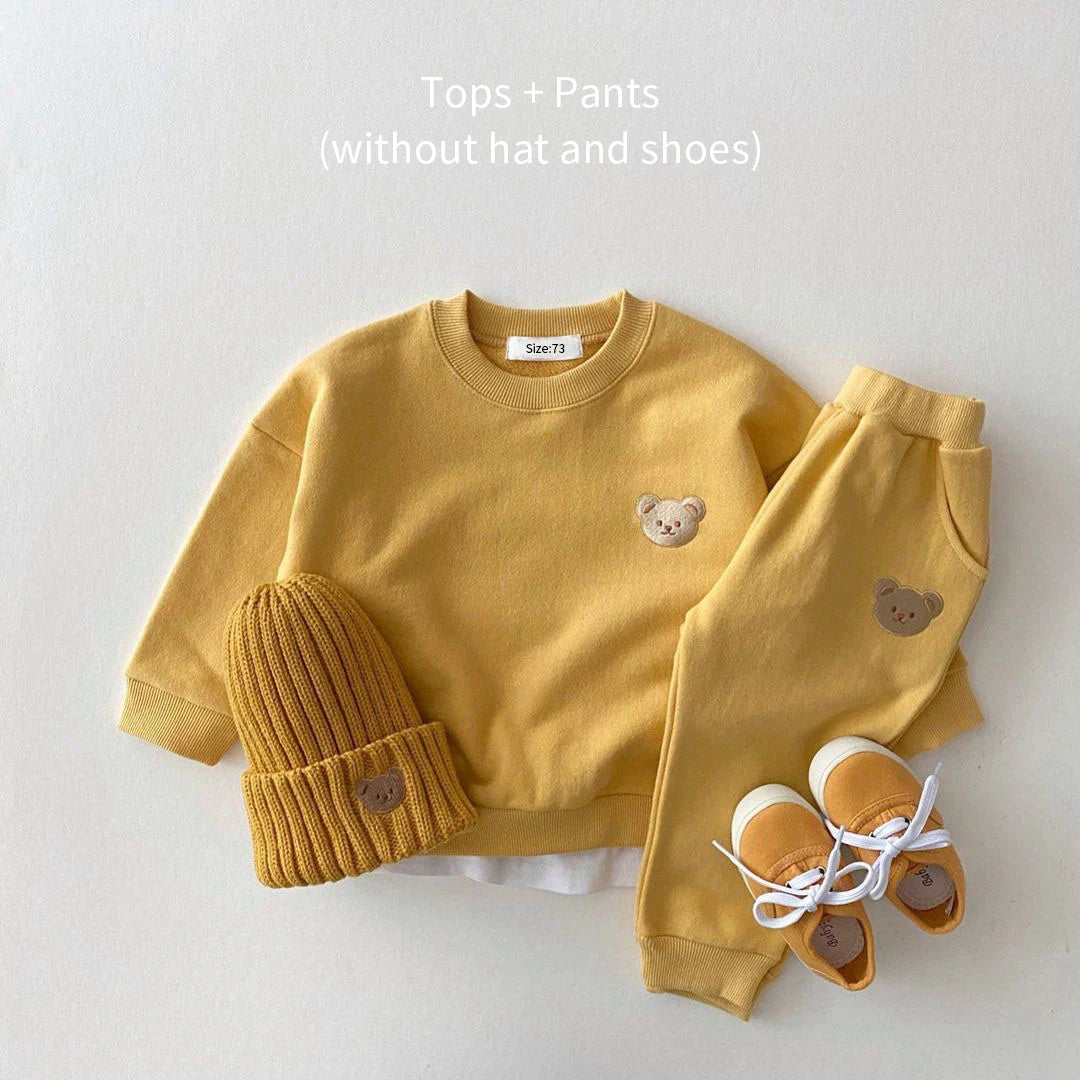 Baby's Long Sleeve Hooded Tracksuit