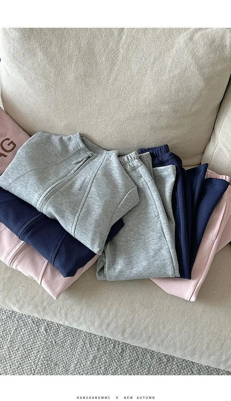 New Spring Autumn Baby Clothes Suit Children Girls Jacket Pants 2Pcs/Sets Infant Clothing Toddler Casual Costume Kids Tracksuits