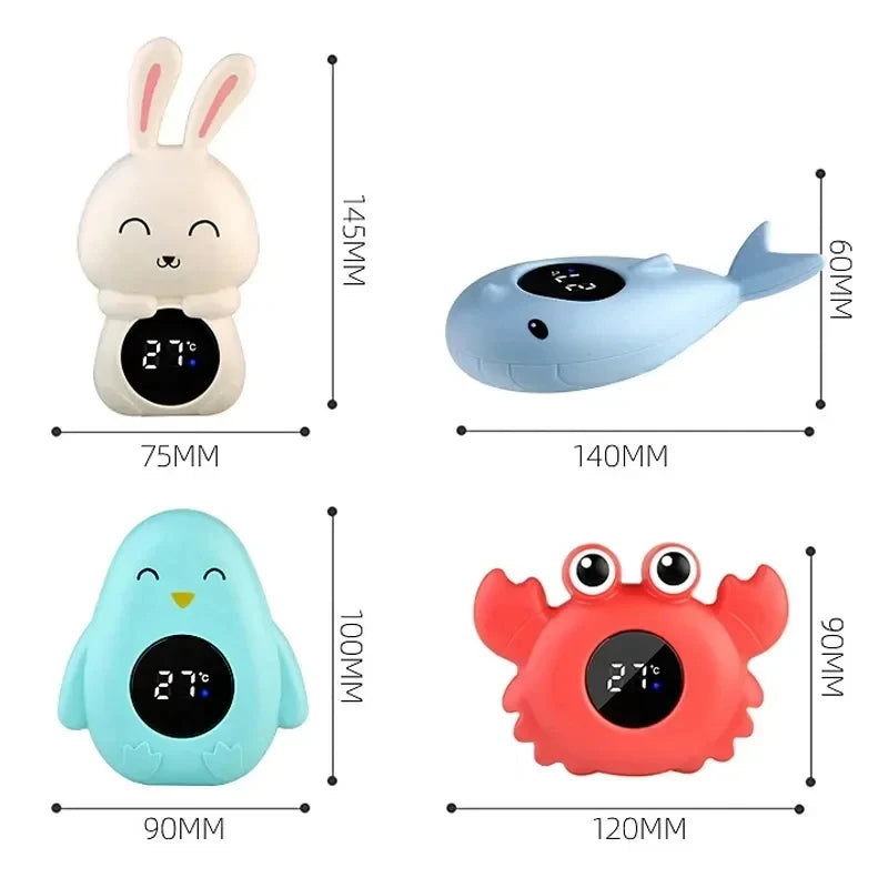 Baby Bath Temperature LED Display Temperature Meter Floating Digital Water Baby Bath Temperature Meter Tester Safety Cartoon