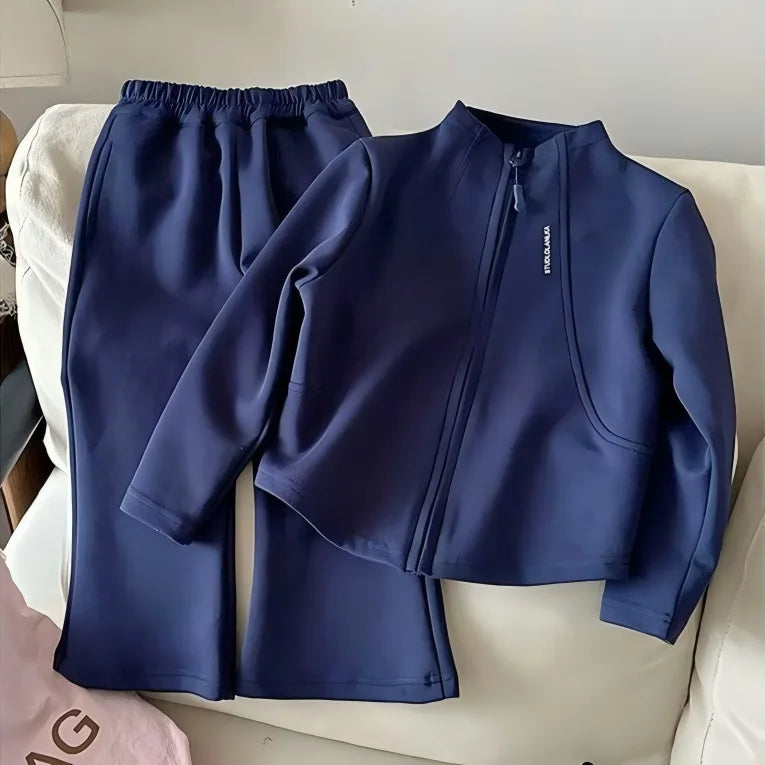 New Spring Autumn Baby Clothes Suit Children Girls Jacket Pants 2Pcs/Sets Infant Clothing Toddler Casual Costume Kids Tracksuits