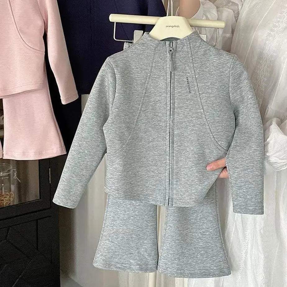 New Spring Autumn Baby Clothes Suit Children Girls Jacket Pants 2Pcs/Sets Infant Clothing Toddler Casual Costume Kids Tracksuits