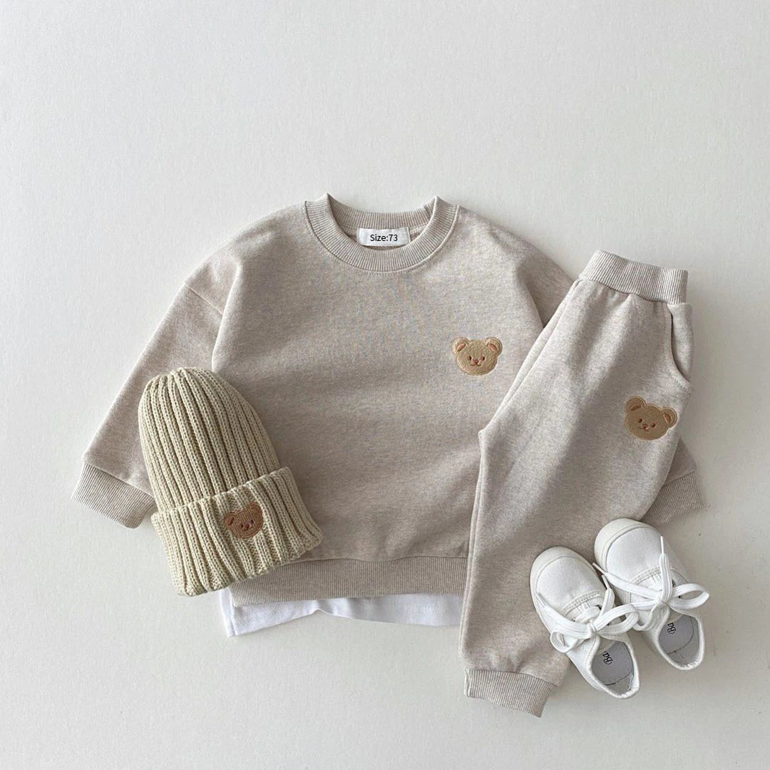 Baby's Long Sleeve Hooded Tracksuit