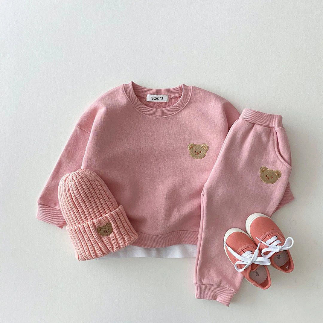 Baby's Long Sleeve Hooded Tracksuit