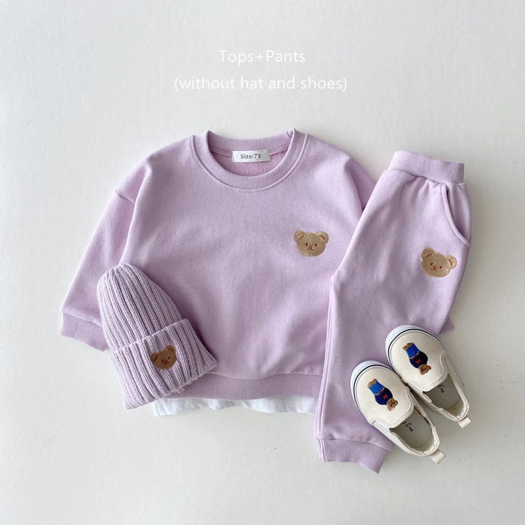 Baby's Long Sleeve Hooded Tracksuit