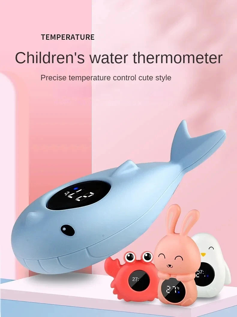 Baby Bath Temperature LED Display Temperature Meter Floating Digital Water Baby Bath Temperature Meter Tester Safety Cartoon