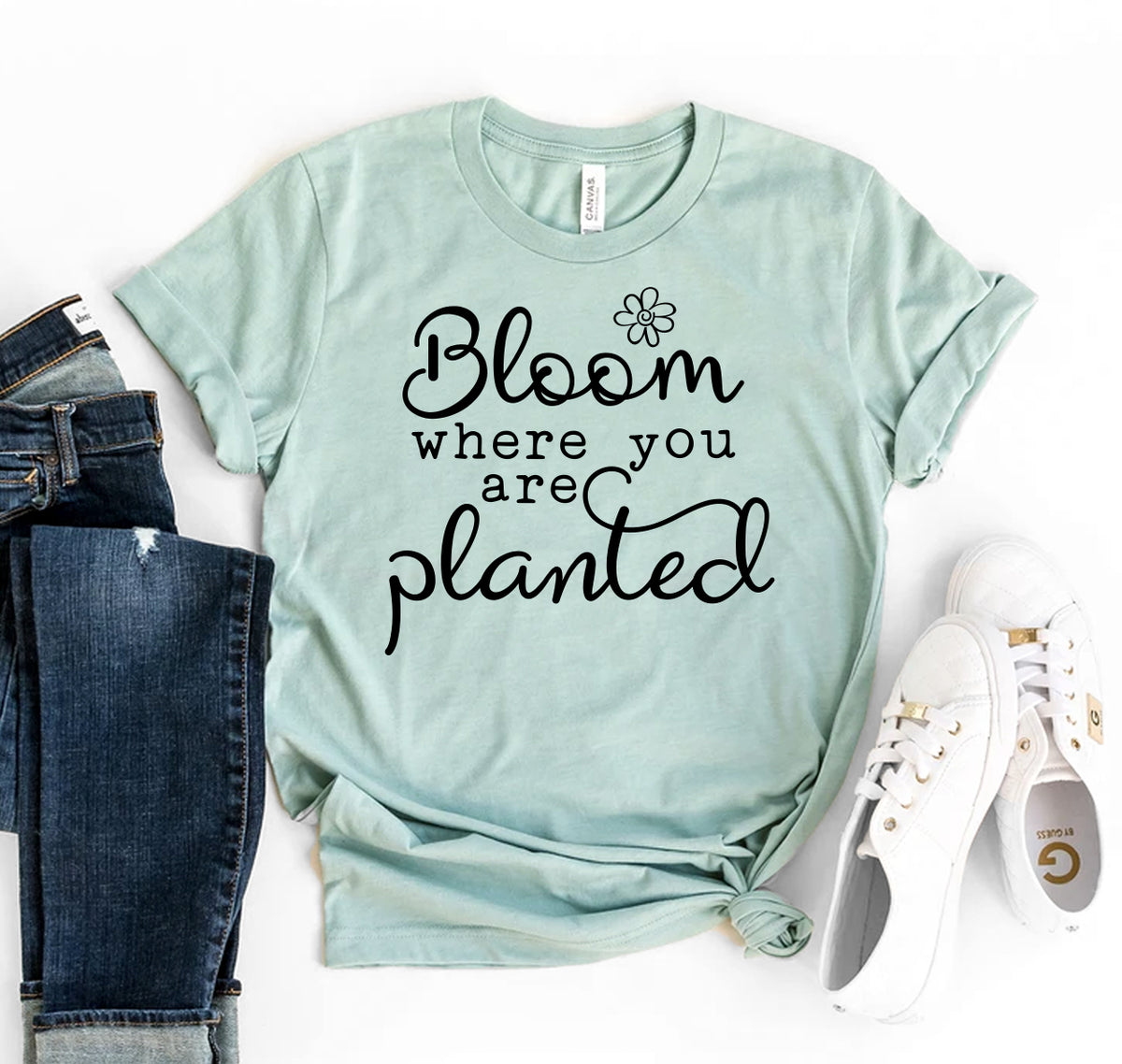 Bloom Where You Are Planted T-shirt